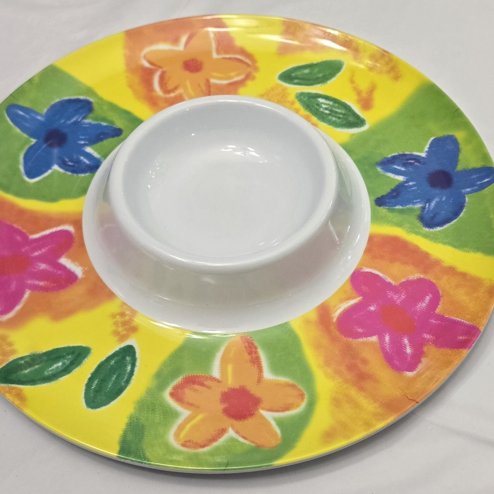Colorful Floral Dinnerware Set - Picture 5 of 7